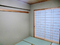 壁1000クラス・障子（ワーロン紙）・襖・樹脂畳張替え後
